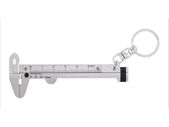 【お取り寄せ】新潟精機 キーホルダ付ポケットノギス 50mm