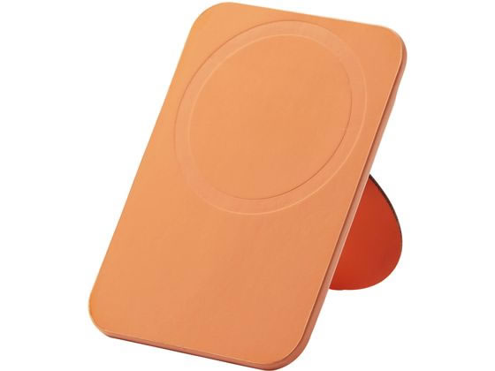 樂天商城 - 【お取り寄せ】エレコム スマホスタンド MagSafe 磁石 軽量 オレンジ P-DSMSTCCDR
