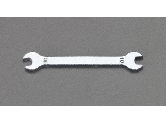 【お取り寄せ】エスコ 両口スパナ 薄型ダブルアングル 12×12 5.0mm