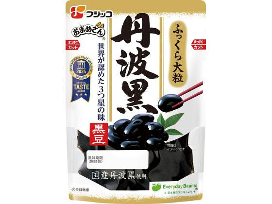 フジッコ おまめさん 丹波黒黒豆 135g bungubin-10206089 BUNGU便 パッケージ画像