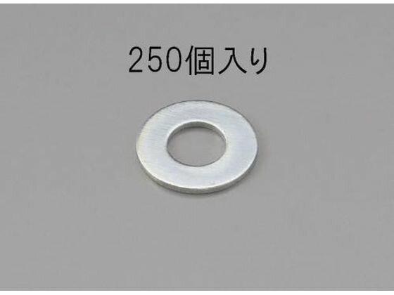 乐天商城 - 【お取り寄せ】エスコ 平ワッシャー ユニクロメッキ 250枚 M2 EA949LX-102
