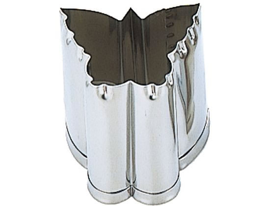 【お取り寄せ】EBM 18-8 手造り業務用 抜型 夏 蝶 バラA