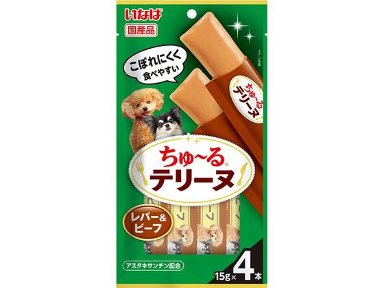 いなばペットフード ちゅーるテリーヌ レバー&ビーフ 15g×4P