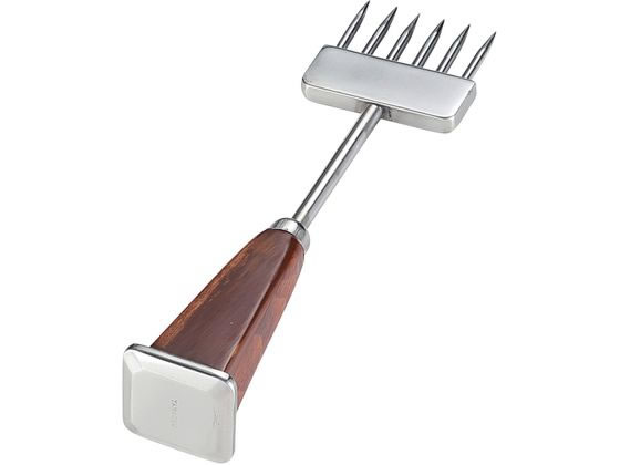 【仕様】●全長：220mm●材質1：ステンレス●材質2：木【備考】※メーカーの都合により、パッケージ・仕様等は予告なく変更になる場合がございます。【検索用キーワード】江部松商事株式会社　江部松商事　ダイヤピック　6本爪（アイスピック）全長2...