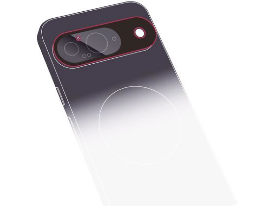 【お取り寄せ】エレコム Google Pixel9 レンズカバー ガラスフィルム PM-P242FLLG-1