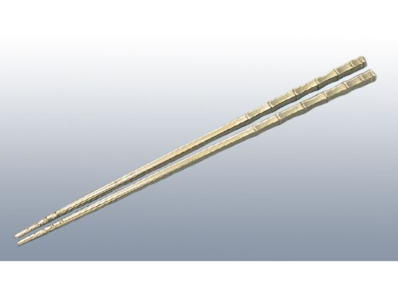 【お取り寄せ】EBM 砲金鋳物 角竹 火箸 27cm 6060200