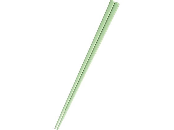 【お取り寄せ】国際化工 PET 箸 H48 18cm ライトグリーン 0980400