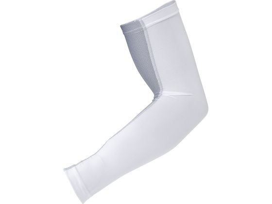 【お取り寄せ】おたふく手袋 冷感 パワーストレッチ アームカバーメッシュ ホワイト