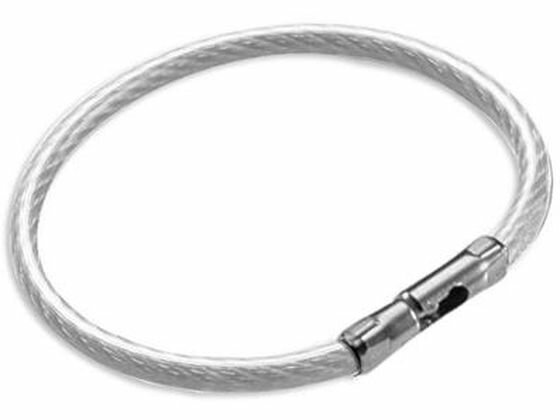 【お取り寄せ】エスコ キーワイヤー 強力型 クリアー 2.5×130mm EA916ZL-11