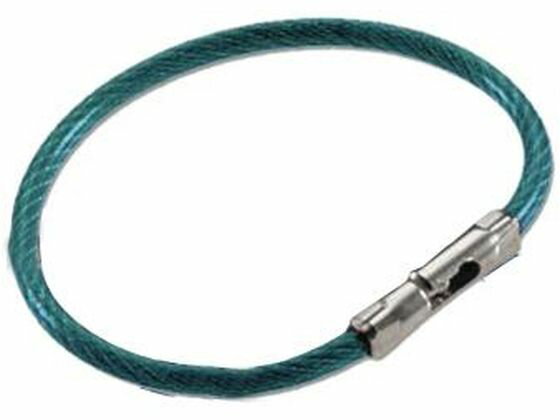 【お取り寄せ】エスコ キーワイヤー 強力型 グリーン 2.5×130mm EA916ZL-14