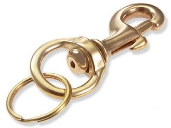 【お取り寄せ】エスコ キーキャリー スナップ付 82mm EA916ZL-111