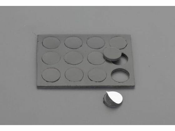 【お取り寄せ】エスコ マグネット 粘着付 12個 φ13mm EA781GA-14