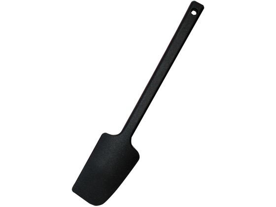 【商品説明】一体型のスパチュラ。ハンドルとヘラ部分の継ぎ目がないので、接続部分に食材が詰まる心配もありません。柄の部分は持ちやすい形になっているので撹拌などの様々な動作も楽にできます。【仕様】●外寸：幅52×●全長265mm●重量：100g●材質：シリコン●耐熱・耐冷温度：280度【備考】※メーカーの都合により、パッケージ・仕様等は予告なく変更になる場合がございます。【検索用キーワード】株式会社ブランシェ・アソシェ　ブランシェ・アソシェ　シリコン　スパチュラ　ブラック　A54343　スパテル　シリコン　8903120　A54343　スパチュラ　ヘラ　スケッパー　ブラック　キッチン雑貨　その他　E95563