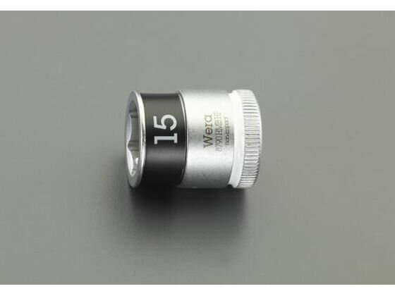 【お取り寄せ】エスコ ソケット ホールド機能付 3／8 DR×15mm EA617AK-415