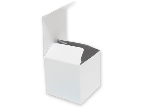 【お取り寄せ】ヘイコー 白無地箱 H-76 サック式 10枚 006837600