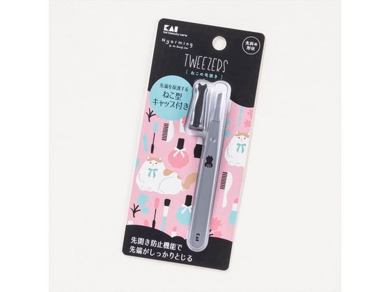 【お取り寄せ】貝印 Nyarming ねこの毛抜き 000HC2203