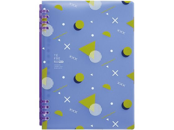 【商品説明】書くときにリングが「手にふれない」、大人気リングノートに新デザインが登場！流行のY2Kカラーをイメージしたビビッド色。上下に分かれたセパレート式リングで、書きやすく、リーフの追加・交換も可能です。表紙を360°折り返せるため、狭いデスクでもコンパクトに使用できます。スリムで軽く、持ち運びにも便利です。【仕様】●色：青●サイズ：A5●外形寸法：約159（W）×217（H）×14（D）mm●材質：PP（表紙）、PC（とじ具）、上質紙（ルーズリーフ）●同梱品：ルーズリーフ15枚（7mm横罫）【備考】※メーカーの都合により、パッケージ・仕様等は予告なく変更になる場合がございます。【検索用キーワード】キングジム　きんぐじむ　KINGJIM　kingjim　リングノートテフレーヌネオA5青　リングノート　テフレーヌ　ネオ　A5　青　テフレーヌネオ　てふれーぬねお　テフレーヌ　てふれーぬ　TEFURENU　tefurenu　リング　ノート　りんぐ　のーと　note　A5タテ　A5縦　A5ノート　アオ　あお　9854TTENE−004　9854TTENE004　9854TTENE　セパレートリング　360度折り返し　学校　仕事　勉強　ビジネス　メモ　A4　A5　B5　ハンディ　ビズ　スタイル　軽量　持ち運び　耐久性　書き心地　便利　スケジュール管理　アイデアメモ　日記　旅行記　交換用リーフ　追加リーフ　ルーズリーフ対応　E98414リングが手にふれないから書きやすい