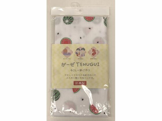 【お取り寄せ】清水 ガーゼ手ぬぐい すいか