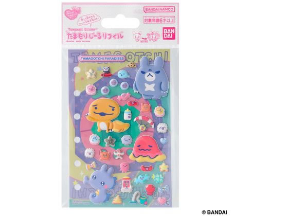 バンダイ たまもりしーるリフィル Tamagotchi Paradiseセット5