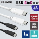 m2ZbgnUSB-C to USB-CP[u 1m(GEN2) ICCC-B10 S2FP[u 掿P[u [d f[^ʐMP[u [Ԃ USB Type-C 2dV[h USB PDΉ 掿 2Zbg ACXI[}y[ցz