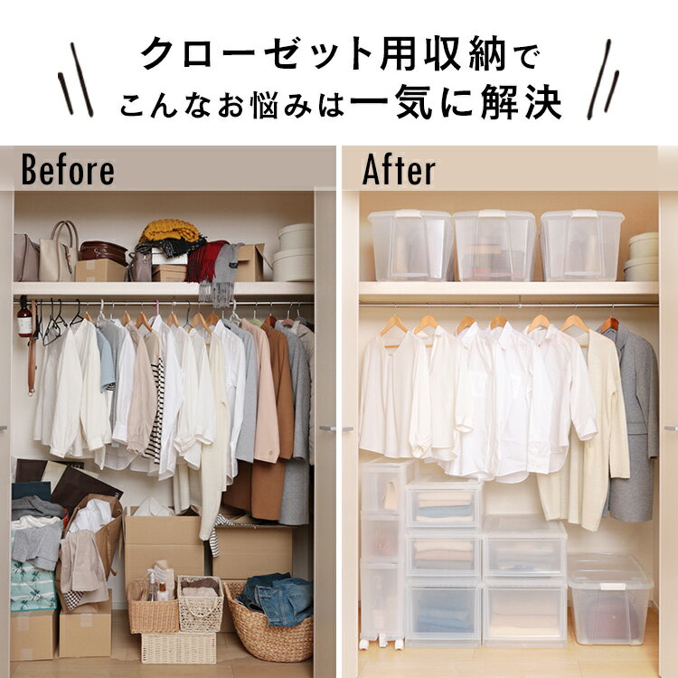 【3個セット】収納ボックス クローゼット 収納 ボックスチェスト ナチュラル MBC-S...
