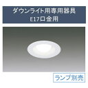 ダウンライト用専用器具E17口金用 IRLDDL1765-S3W 電球交換 ダウンライト LED 一般電球 器具 埋込穴 Φ アイリスオーヤマ