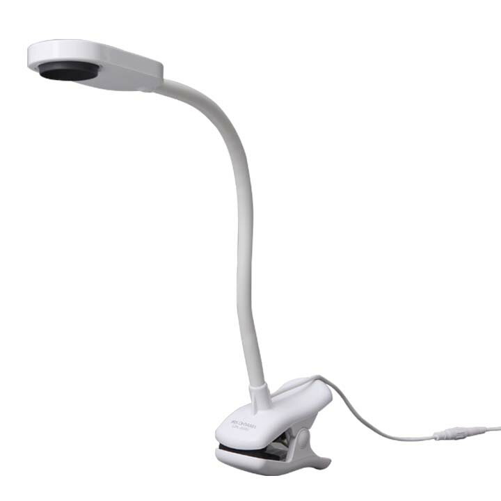 デスクライト 学習机 LEDデスクライト LDL-202C-W送料無料 目に優しい 北欧 クリップ 電気スタンド 卓上 寝室 学習用 スタンドライト 読書灯 LED ベッドサイド 照明 明るい かわいい 学習ライト 勉強ライト ベッドライト アイリスオーヤマ[2206SO]