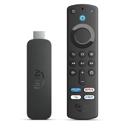 ファイヤースティック ストリーミングメディアプレーヤー Amazon Fire TV Stick 4K (第2世代) ブラック B0BW2L198LWi-Fi_6E対応 リモコン+スティック 8GBストレージ Alexa対応 amazonスティック 映画・TV番組 コンテンツ チャンネル 【D】[2405AS]