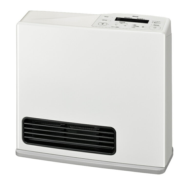 家電 冬物家電 電気暖房家電 ガスファンヒーター都市ガス13A ホワイト RC-N242PEプラズマクラスター 24時間タイマー 気くばりエコ 急速暖房 DC駆...