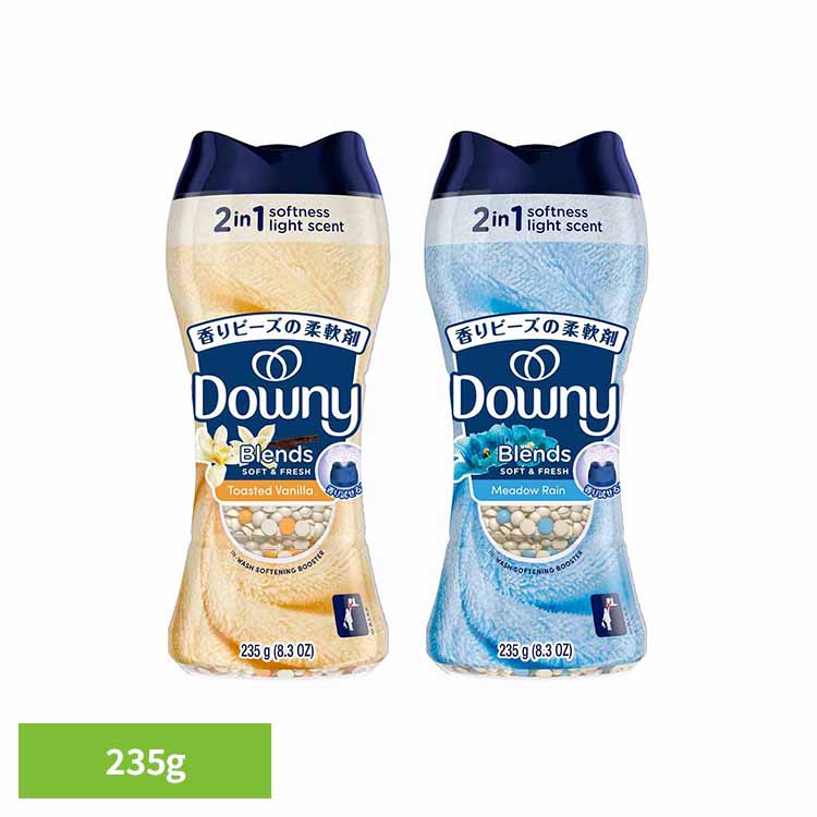 ダウニー ブレンズ 柔軟剤ビーズ 235g ダウニー Downy ブレンズ 香り付けビーズ 香り ビーズ 匂い 部屋干し 柔軟剤 洗濯用ビーズ P＆G バニラ メドウレイン 【B】