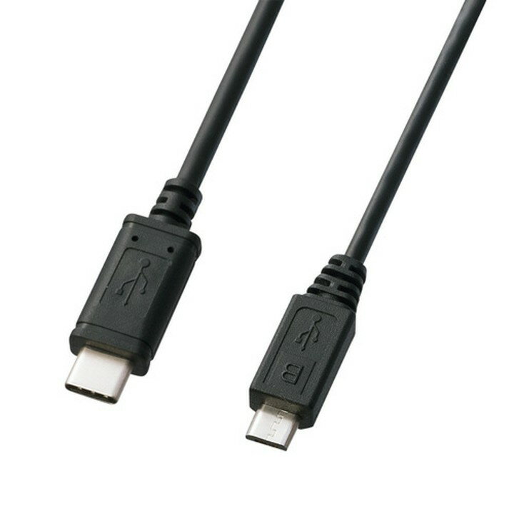 USB2.0 TypeC - microB֥ 2m KU-CMCBP320USB֥ ֥ ֥å ޥ ѥյ 掠ץ饤 D