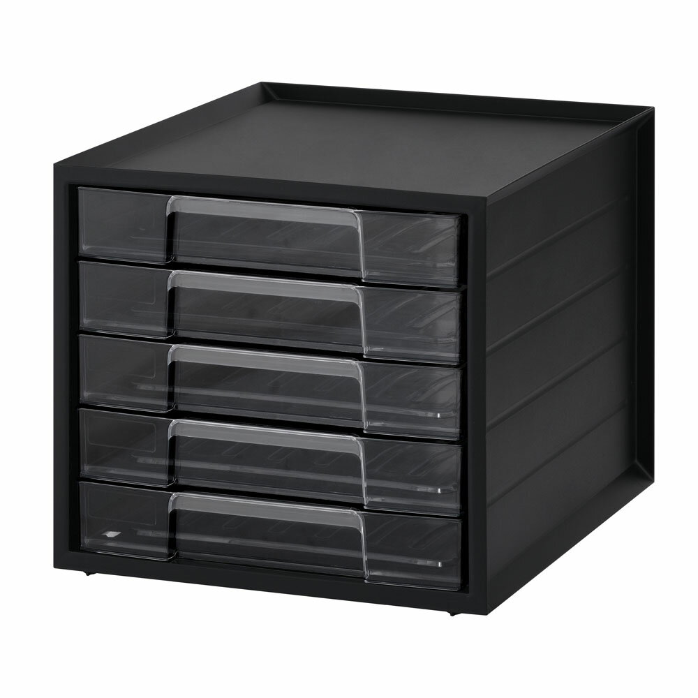 楽天市場】引き出し 収納（カラーブラック）（文房具・事務用品