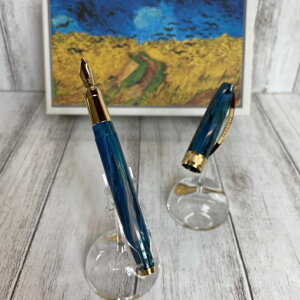 送料無料 ヴィスコンティ ヴァンゴッホシリーズ カラスのいる麦畑 KP12-12-FP F VISCONTI VAN GOGH WHEAFIELDWITHCROWS 万年筆 高級筆記具 ギフト プレゼント バレンタイン ホワイトデー 新入学 卒業祝い 新社会人 送料無料 誕生日 ラッピング無料