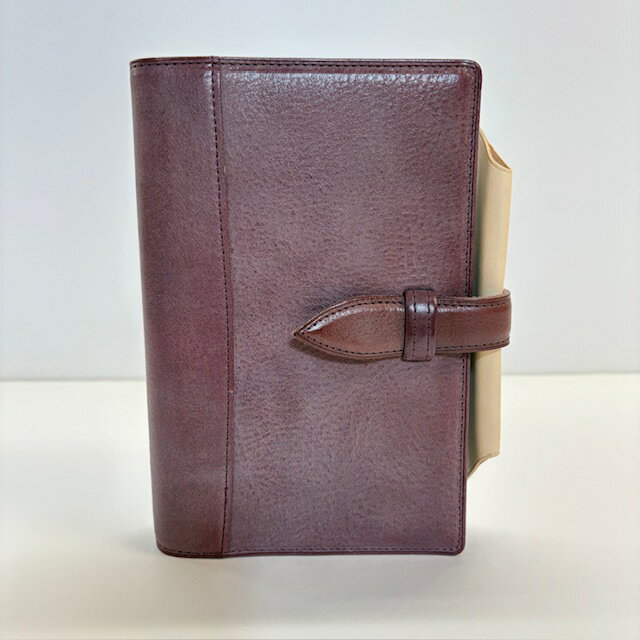 ノックス　knox　N/ピアス　N/PEARCE　エヌピアス　899-933-67　すもも　限定色　システム手帳　バイブルサイズ　ホワイトワックスシュリンク×ナチュラルタンレザー　リング径20mm　ギフト　クリスマスプレゼント　誕生日　バレンタイン　ホワイトデー　入学祝　就職祝