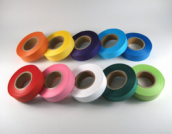 発色きれいな紙テープ