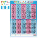 共栄プラスチック 学習下敷 九九 かけざん B5サイズ No8300-B5-3 【ネコポスも対応】