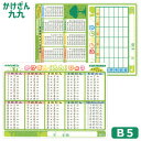 イカリボシ かきけしできるしたじき かけざん 下敷き B5 掛け算 九九 時間割 西敬 MO-2N 【ネコポスも対応】(3)