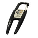 【10%OFFクーポン】AS2OV(アッソブ) FORK CARABINER フォークカラビナ ゴルフシリーズ ブラック メーカー品番532201-10