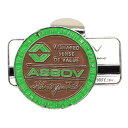 【10%OFFクーポン】AS2OV(アッソブ) CLIP & MARKER クリップ マーカー ゴルフシリーズ ブラウン メーカー品番532202-22