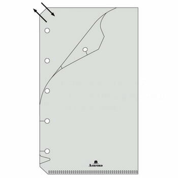 ＼Point5倍／【システム手帳リフィル】【メール便対象】徳用リフィル バイブル 無地ノート (DR4005W)