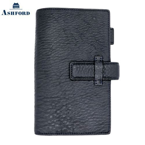 【10%OFFクーポン】アシュフォード シルフ BIBLE 15mm ベルト ネイビー システム手帳 バイブル Ashford メーカー品番7213-077