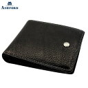 【10%OFFクーポン】アシュフォード ジェム 2つ折ウォレット 財布 ブラック×アシュブルー - ASHFORD メーカー品番8907-179