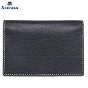 【10%OFFクーポン】アシュフォード ディープ 2面パスケース ネイビー Ashford メーカー品番8423-077(4)