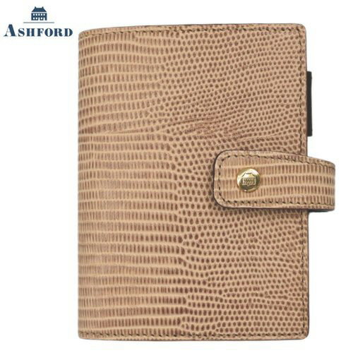【10%OFFクーポン】アシュフォード システム手帳 ネオフィナード MICRO5 マイクロ5 13mm hock ホックベージュASHFORD メーカー品番2...