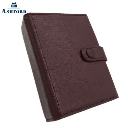 【10%OFFクーポン】アシュフォード ヘリテイジ MICRO5 13mm コーチマンタイプ ワイン システム手帳 Ashford メーカー品番2115-048