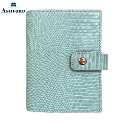 【10%OFFクーポン】アシュフォード システム手帳 ネオフィナードローズゴールMICRO5 マイクロ5 13mmホック わかば メーカー品番2108-053