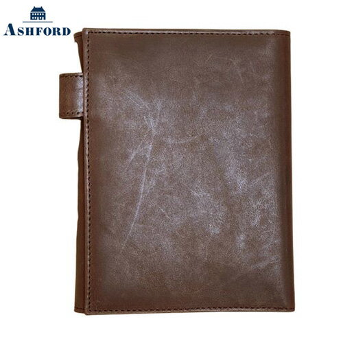 【10%OFFクーポン】アシュフォードシステム手帳ビタリータ ライフオーガナイザーA6+MINI6 ミニ6 13mm ブラウンASHFORDメーカー品番1439...