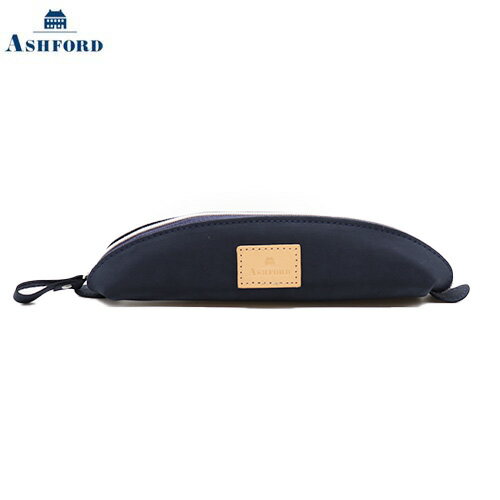 【10%OFFクーポン】アシュフォード ミリクロス ペンケース 筆箱 ネイビー ASHFORD メーカー品番8727-077
