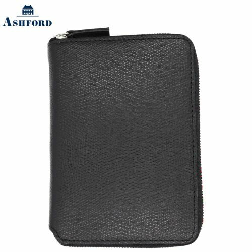 【10%OFFクーポン】アシュフォード システム手帳 レインボーブリス MICRO5 マイクロ5 11mm ZIP ブラック ASHFORD メーカー品番213...