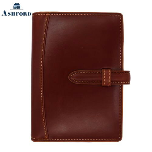 【10%OFFクーポン】アシュフォード システム手帳 ヒメル mini6 13mm belt ミニ6 Himeru ブラウン ASHFORD メーカー品番129...